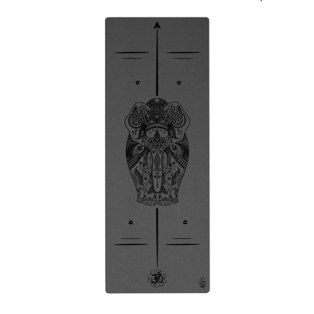 Ganesha Yoga Mat | Black