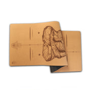 Buddha Mudra Varada with Hamsa Symbol Yoga Mat | Cork