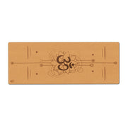 Om Symbol Yoga Mat | Cork