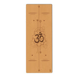 Om Symbol Yoga Mat | Cork