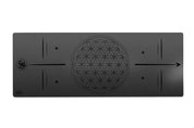 Flower of Life Yoga Mat | Black